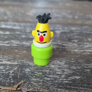 Vintage Fisher Price Little People Sesame Street Bert Figure 70's